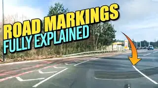 Road Markings Fully Explained - Driving Lesson on Road Markings!