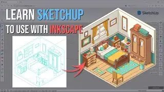 Learn SketchUp modeling (for your Inkscape illustrations) - SKETCHUP IN 15 MINUTES