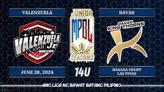 Junior MPBL Season 2 | Valenzuela Classic Jrs VS Davao King Thorns | 14U