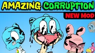 Friday Night Funkin New VS Pibby Gumball - Amazing Corruption | (FNF/Pibby/New)