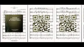 Aria_Suite No.3_BWV 1068 (J.S.Bach) Sheet music for 5 guitars