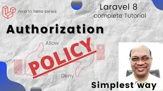 Laravel Authorization using Policy. Laravel Policy with example.