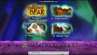 Brother Bear 2004 DVD Menu Walkthrough (Disc 2)