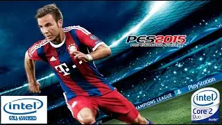 pes 2015 on intel GMA 4500MHD | intel core 2 duo | VRAM 128mb | gameplay laptop