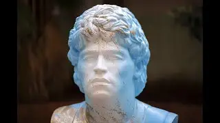 Impresion 3D Busto de Maradona - Trideo3d