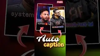 Best Hindi Auto Caption Generator In 2024 (zeemo) #tutorial #edit #ai