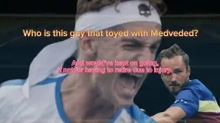 AO-2024: Medveded being toyed with.       #youtube #ao #viral #sports #tennis