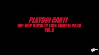 Playboi Carti Hip-Hop Royalty Free Sample Pack 6 Loop Type Beat Rap Producer Drumkit Download WAV