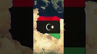 LIBYA MAP ANIMATION WITH CAPITAL IN AFTER EFFECTS #shorts