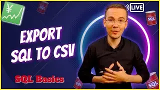 🛢 How to Export SQL Query To CSV? BCP Method 🤯 Q&A: 2-minute SQL