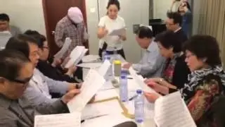 王菀之【菀之論 王菀之2014演唱會】合唱團綵排片段曝光!!!
