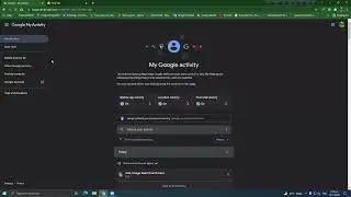 Delete Google Account History