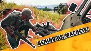 PUBG Skits Squad - SNEAKY WITH A MACHETE