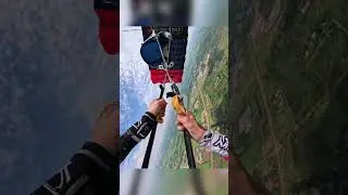 Запутался парашют во время прыжка #skydive