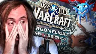 Asmongold Reacts to Taking Flight in WoW Dragonflight | by Platinum WoW