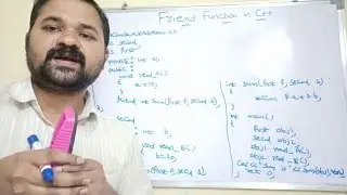 Friend Function Program || C++ Program to add two numbers between 2 classes using friend function