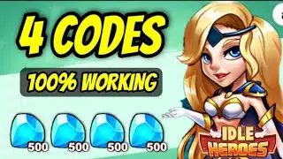 4 NEW IDLE HEROES REDEEM CODES 2021 - IDLE HEROES CODES 2021