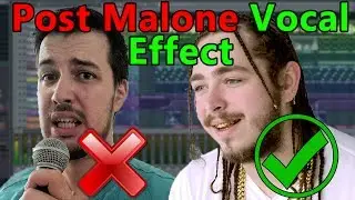 How to make VOCALS like Post Malone (if you can't sing) - FL Studio Tutorial