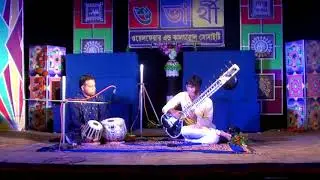 Sri Raju Chakraborty - Sitar -  Raga Yaman HD