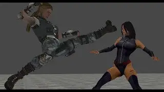Sonya Blade vs Psylocke (part 1)