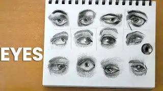 How to Draw EYES | Sketch/Drawing Practice | 2