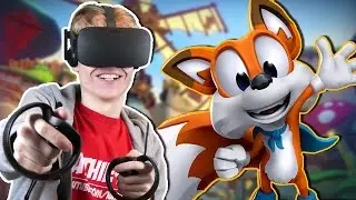 ADVENTUROUS PLATFORM GAME IN VIRTUAL REALITY! | Lucky's Tale VR (Oculus Touch Gameplay)