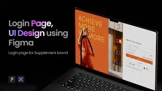 How to create a login page using Figma | Login Page UI Design Tutorial using Figma | Figma Tutorial
