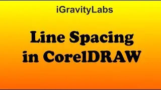 Line spacing in CorelDRAW 2020