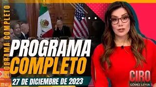 Así fue como mataron al rapero Lefty SM | Ciro Gómez Leyva | Programa Completo 27/diciembre/2023