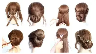 😍 7 EASY DIY Elegant Hairstyles Compilation 😍 Hairstyle Transformations