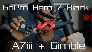 Gopro Hero 7 Black Stabilization Test vs Sony A7iii + Gimbal - How good is it?