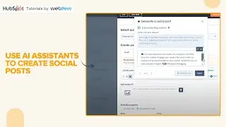 How to use AI assistants to create social posts