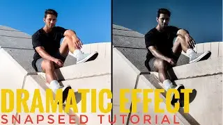 How to make DRAMATIC Effect in Snapseed Mobile App | Best Snapseed Tutorials