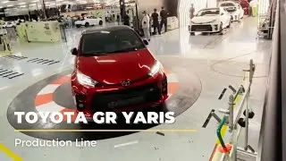 New Toyota GR Yaris Production Line | Toyota Motomachi Factory | How Toyota GR Yaris is Made