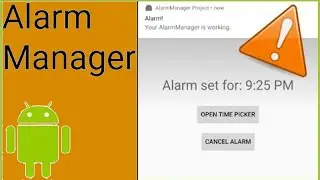 AlarmManager - Android Studio Tutorial - اردو / हिंदी