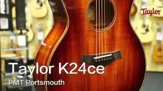 Taylor K24ce Acoustic Guitar demo at PMT Portsmouth