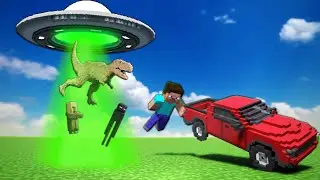 Experiments with UFOs vs Minecraft | Teardown