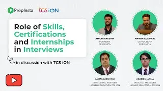 Role of Skills, Certifications and Internships in Interviews - In discussion with TCS iON