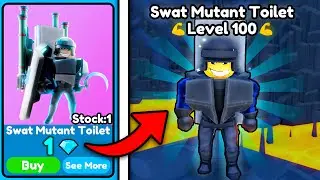 😱I GOT SWAT MUTANT TOILET FOR 1 GEM! 🔥 NEW UPDATE!💀| Toilet Tower Defense