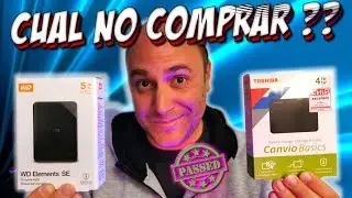 ⚙️ Mejor Disco Duro Externo ?? Toshiba 4Tb vs WD 5Tb vs Seagate 🔥 Test Velocidad