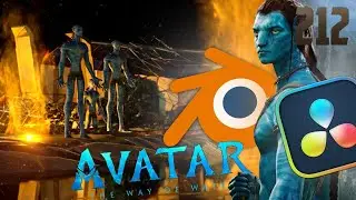 CAN WE RECREATE AVATAR 2 with FREE VFX!? (Blender/Davinci Resolve)