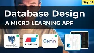 Database Design | Complete Project in 1 Hour | ER Diagram | AI Prompting | Gemini