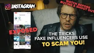 INSTAGRAM SCAM EXPOSED - How Influencers SCAM YOU when buying a shout out!!