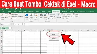 Cara Membuat Tombol Cetak atau Print di Excel Menggunakan Macro