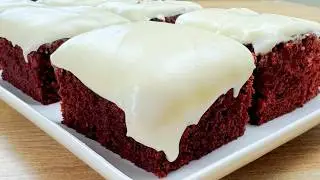 Moist Red velvet cake recipe - Simple and Quick! Cake in 5 minutes!