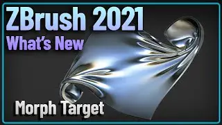 007 ZBrush 2021 Morph Target Simulation