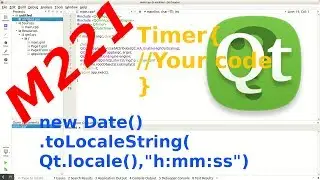 [+EXP-Example] Qt Creator: Date QML Type - Threading Basics with Timer: Fix M221 in QML