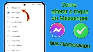 Como alterar o toque do Facebook Messenger (2024) | Alterar o toque do Messenger