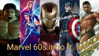 Marvel 60s intro ft. MCU