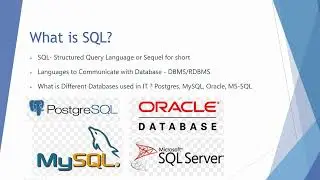 What is SQL? Who should learn SQL? Why SQL? About SQL Certification